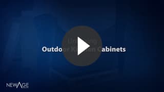 Outdoor Kitchen Cabinets Video
